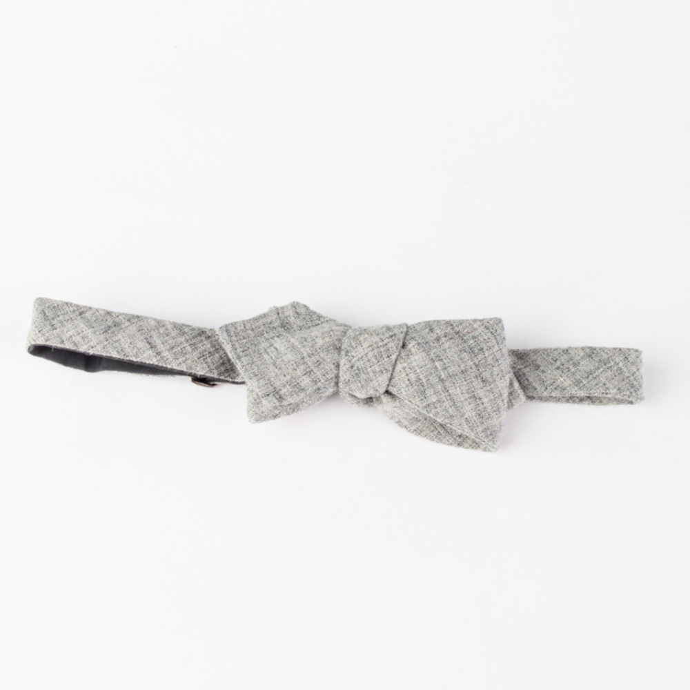 Alexander Olch Tie Men Light Gray